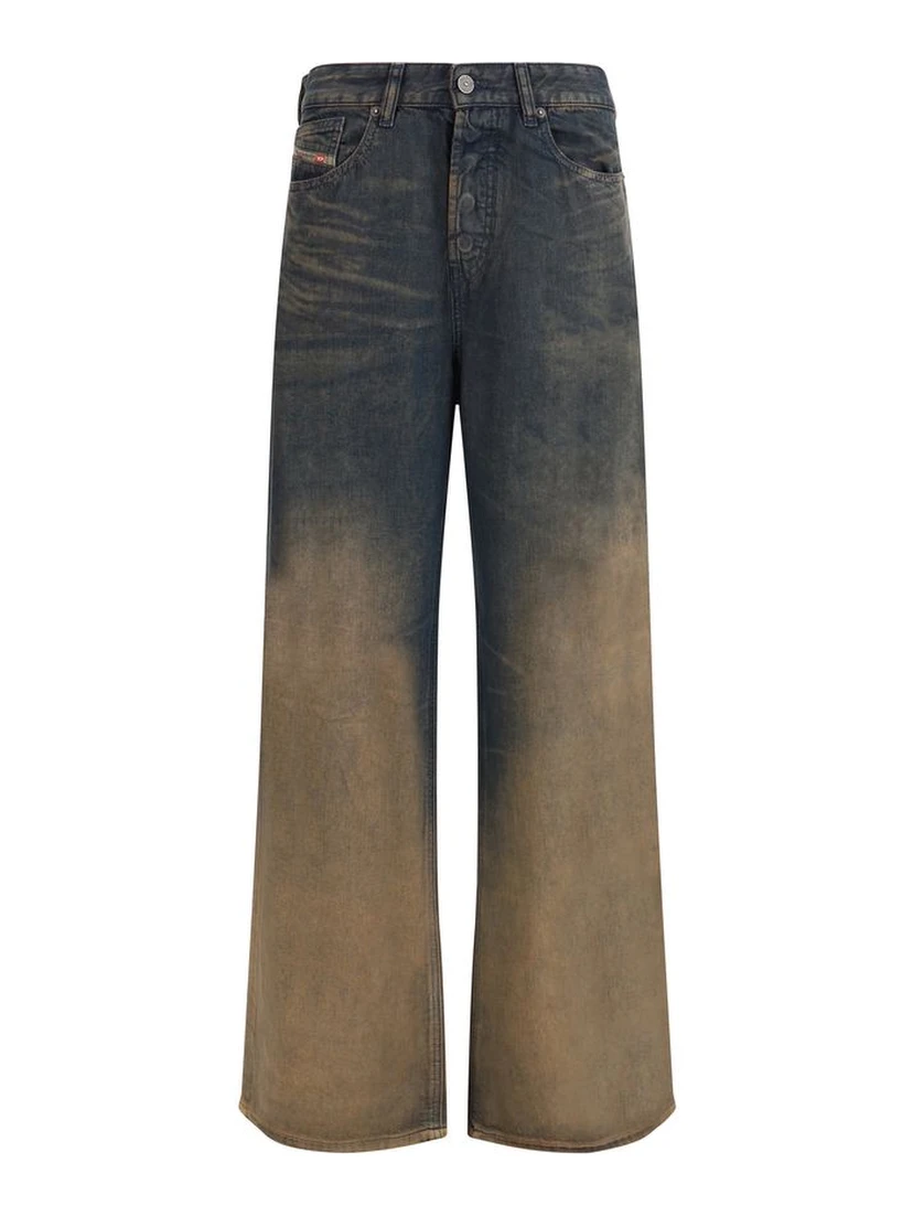 Multicolor Lyocell Relaxed Fit Jeans
