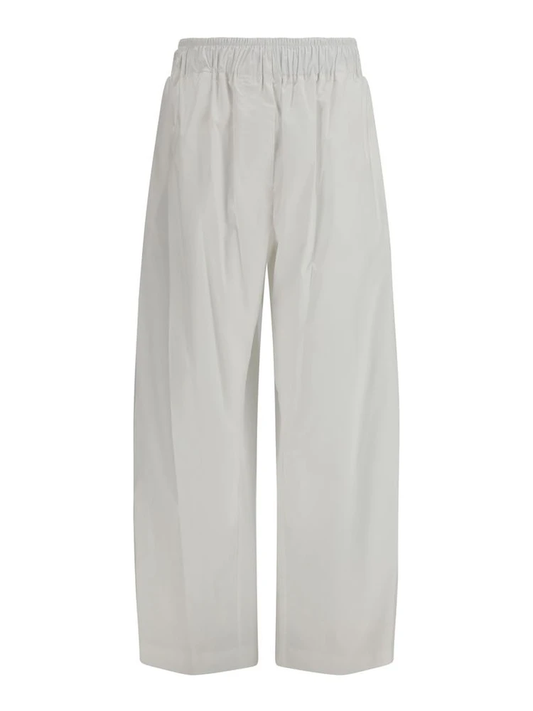 White Lyocell Jumpsuit