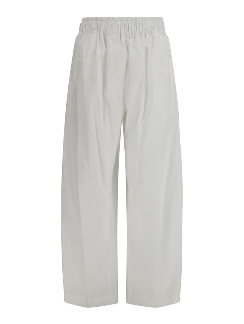 White Lyocell Jumpsuit