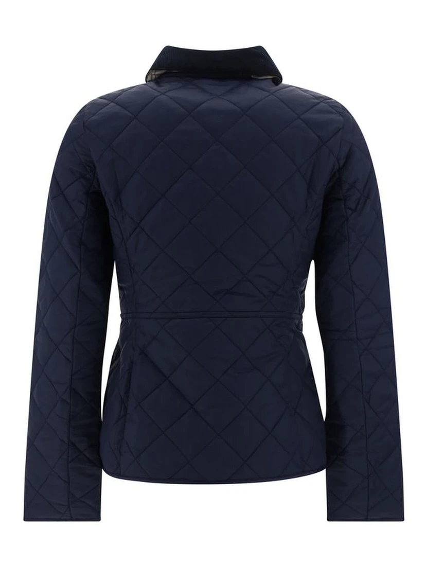 معطف بوليستر أزرق