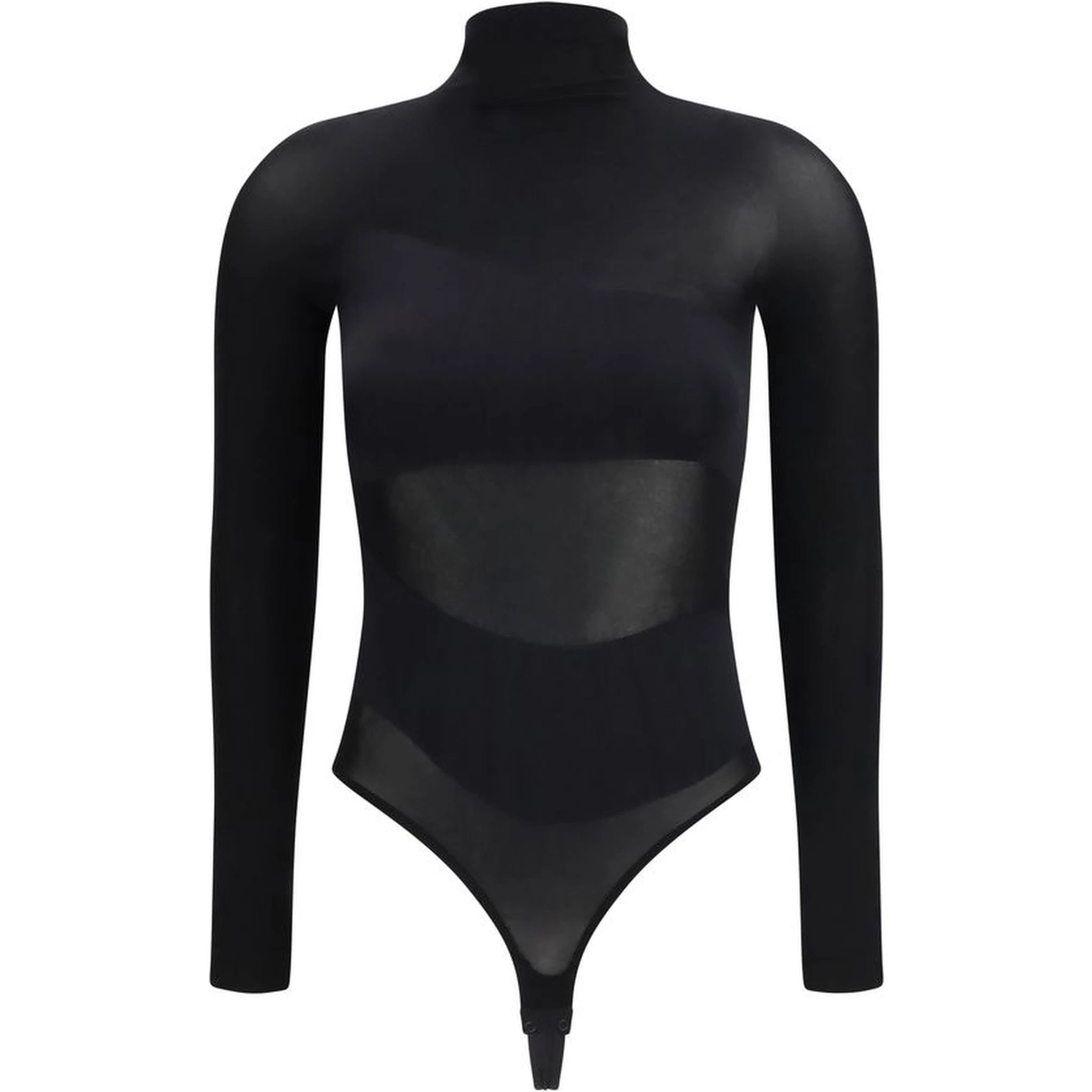 Black Polyamide Bodysuit