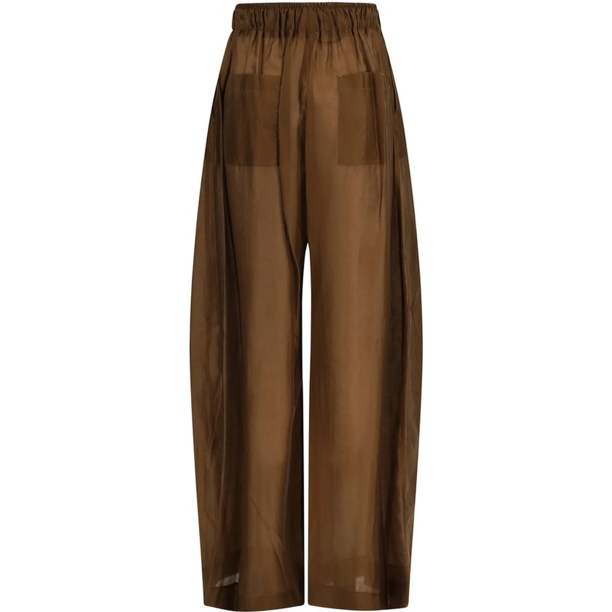 Brown Lyocell Jumpsuit