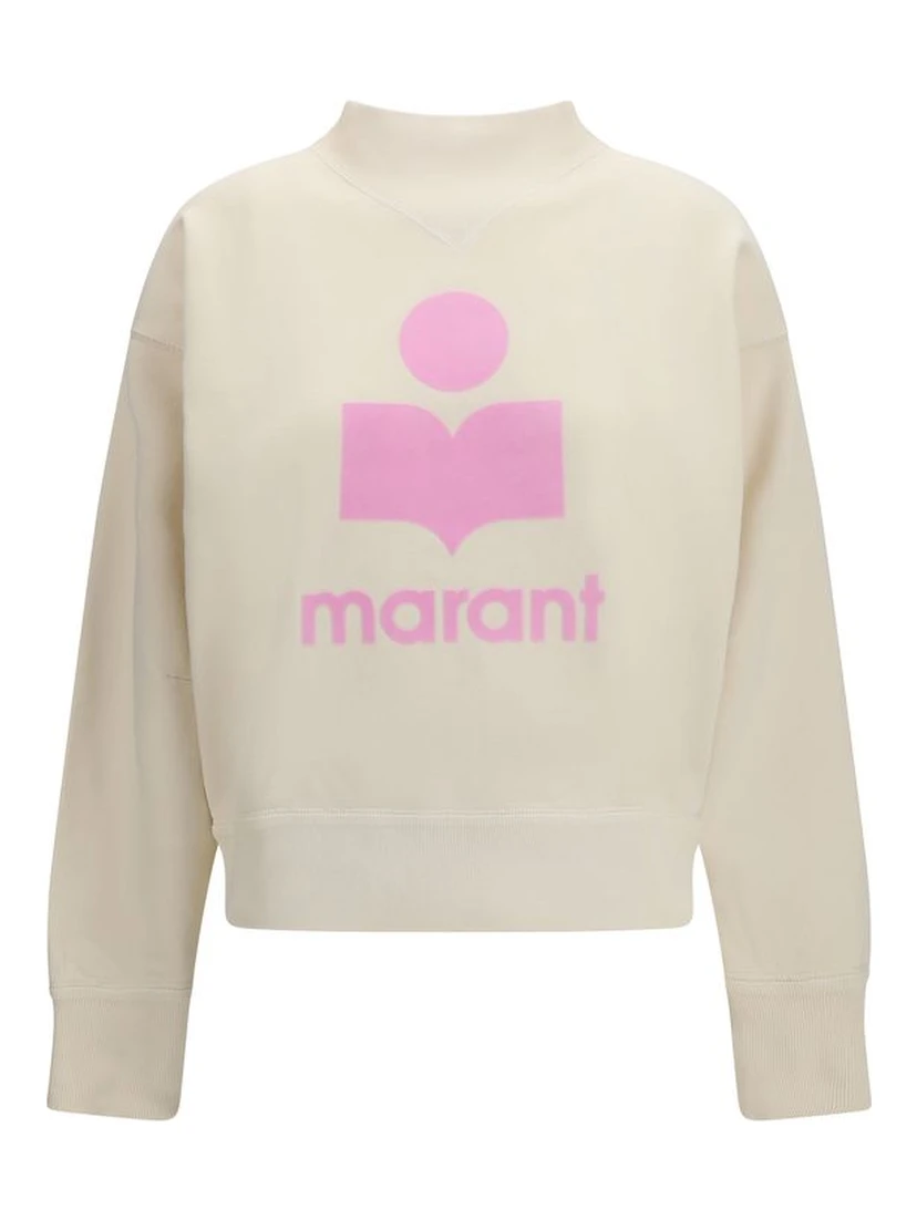 Beige Cotton Sweatshirt