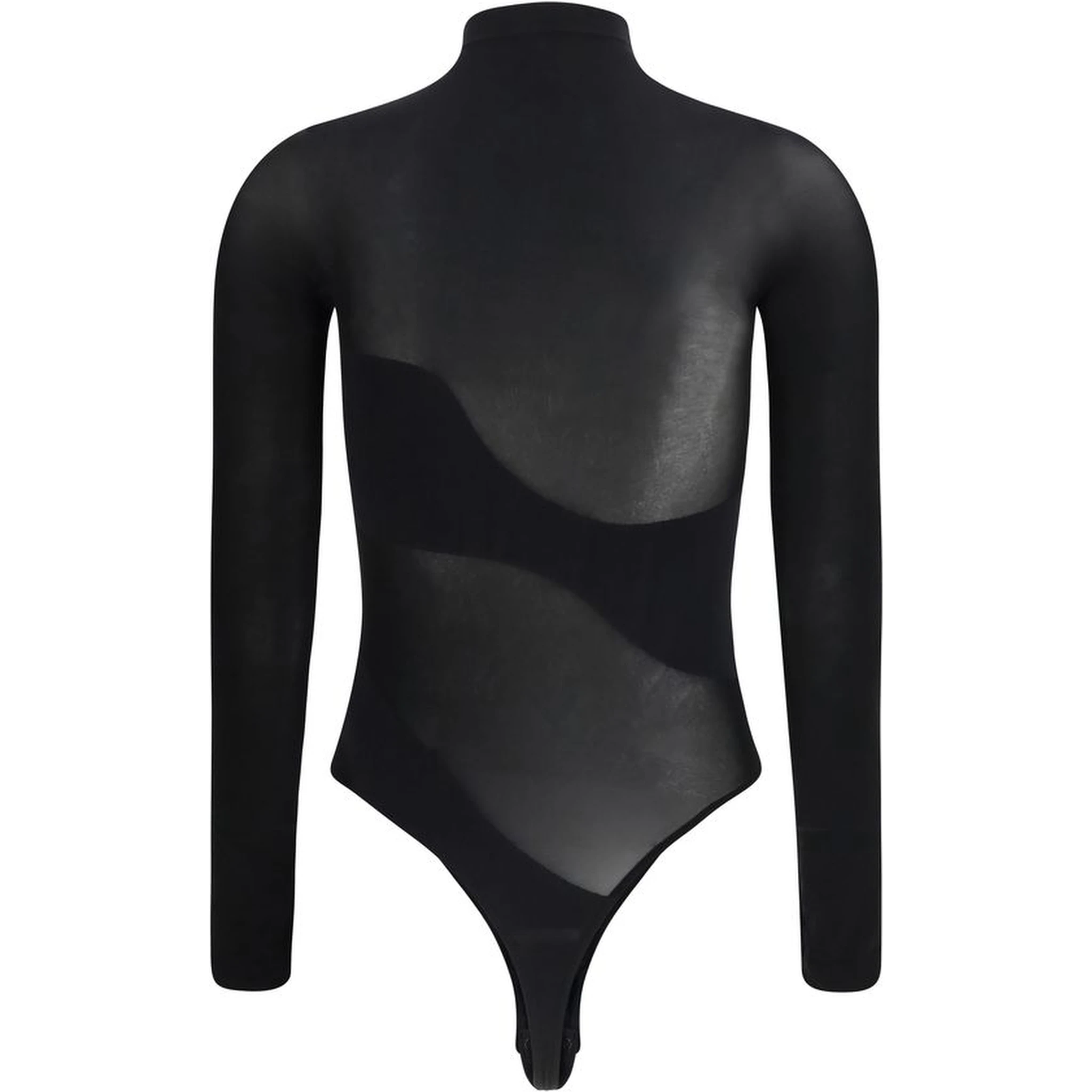 Black Polyamide Bodysuit