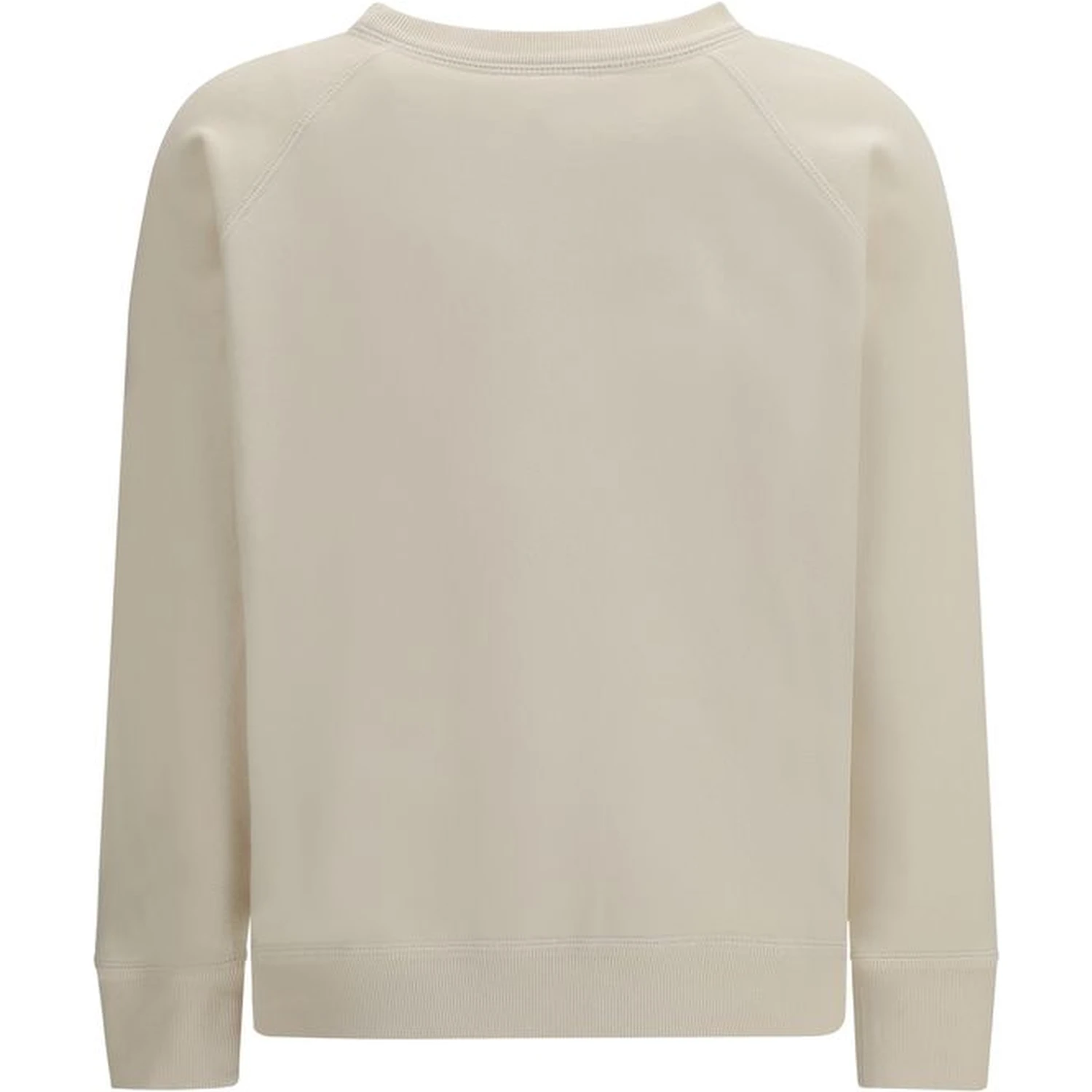 Beige Cotton Sweatshirt