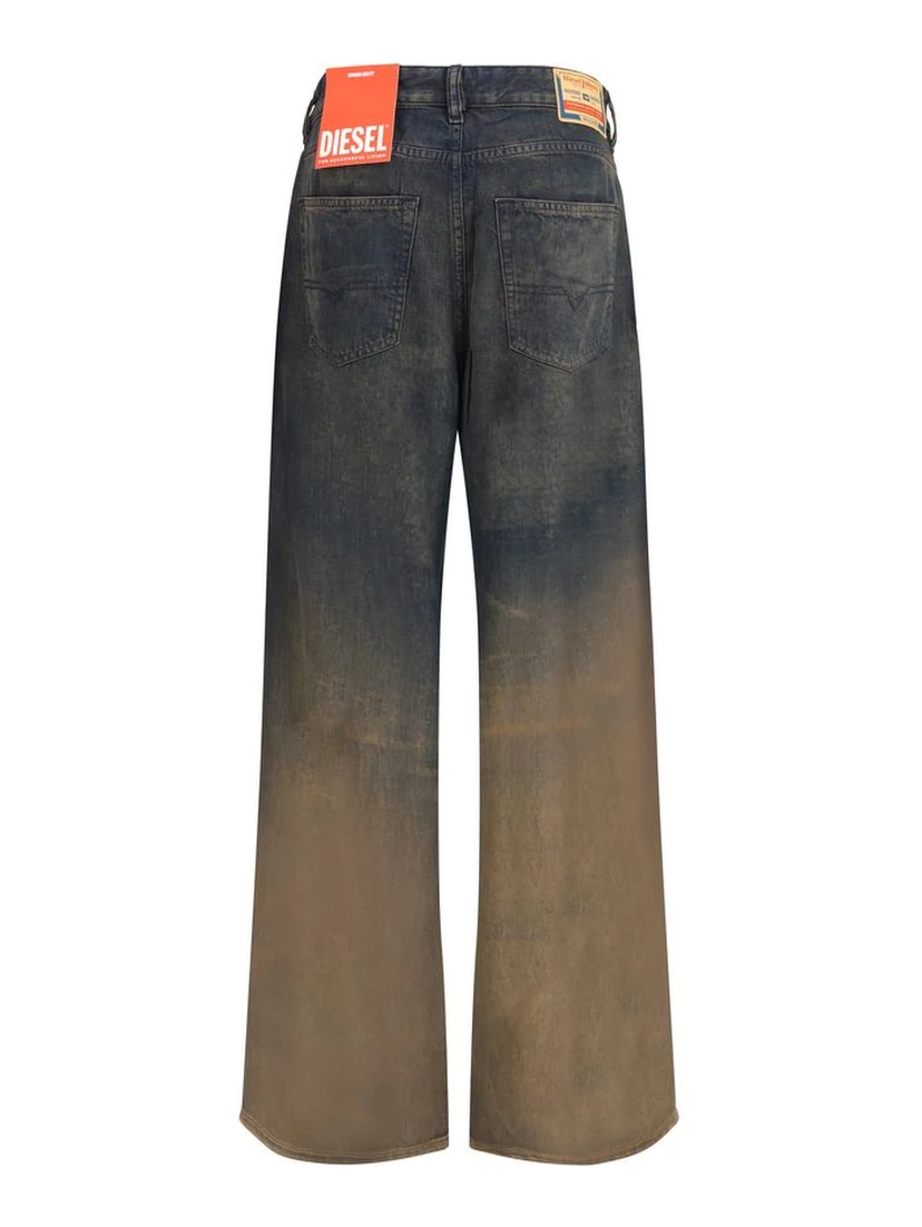 Multicolor Lyocell Relaxed Fit Jeans