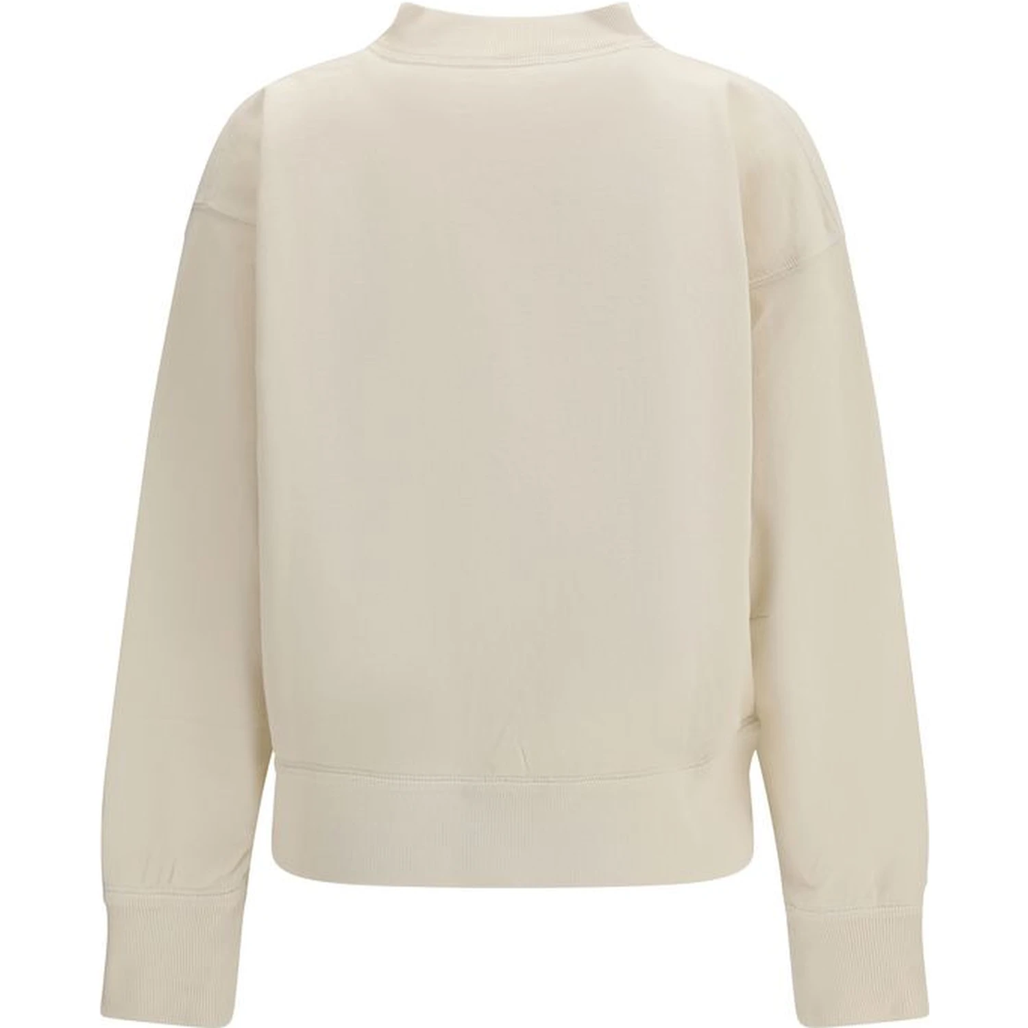 Beige Cotton Sweatshirt