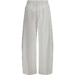 White Lyocell Jumpsuit