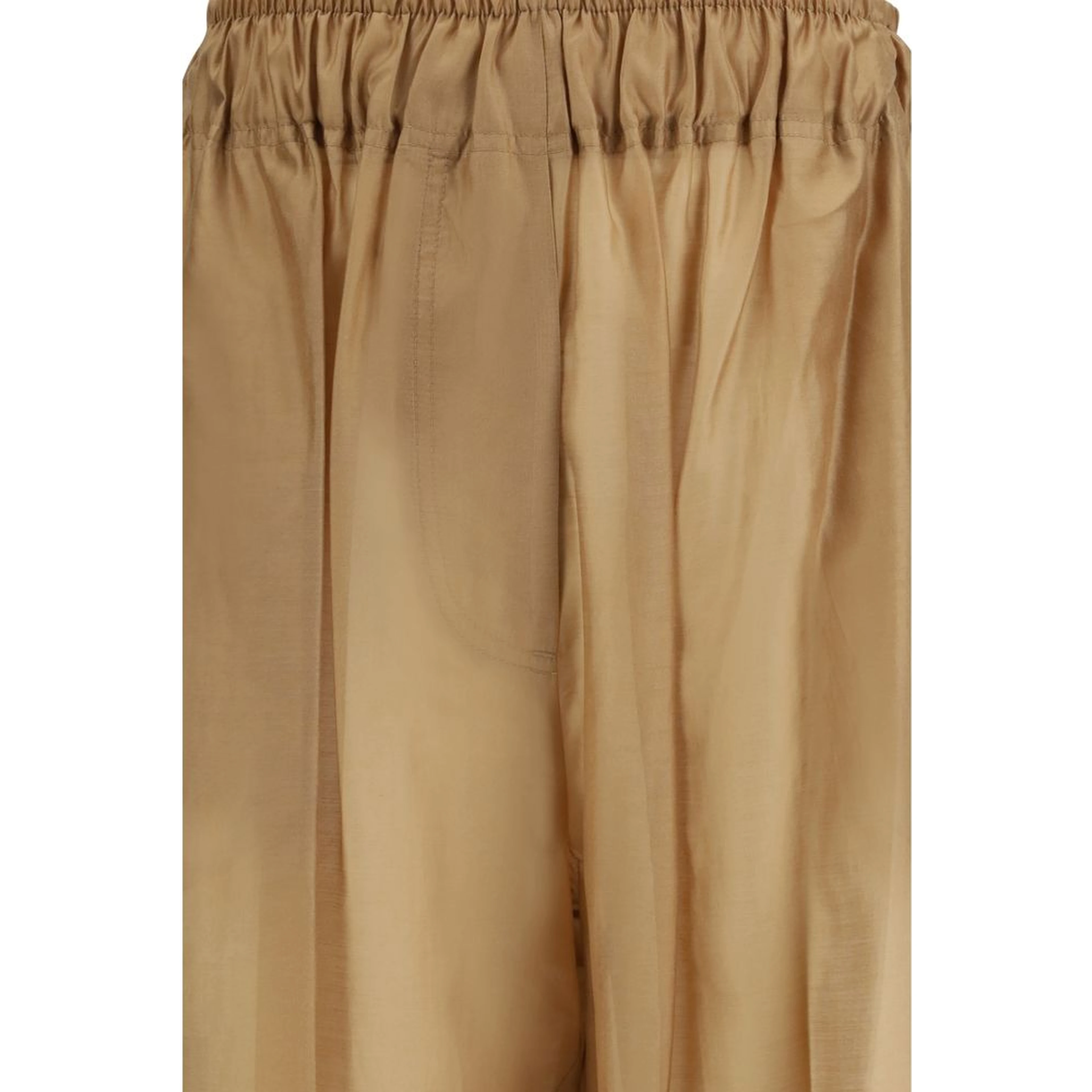 Beige Lyocell Jumpsuit