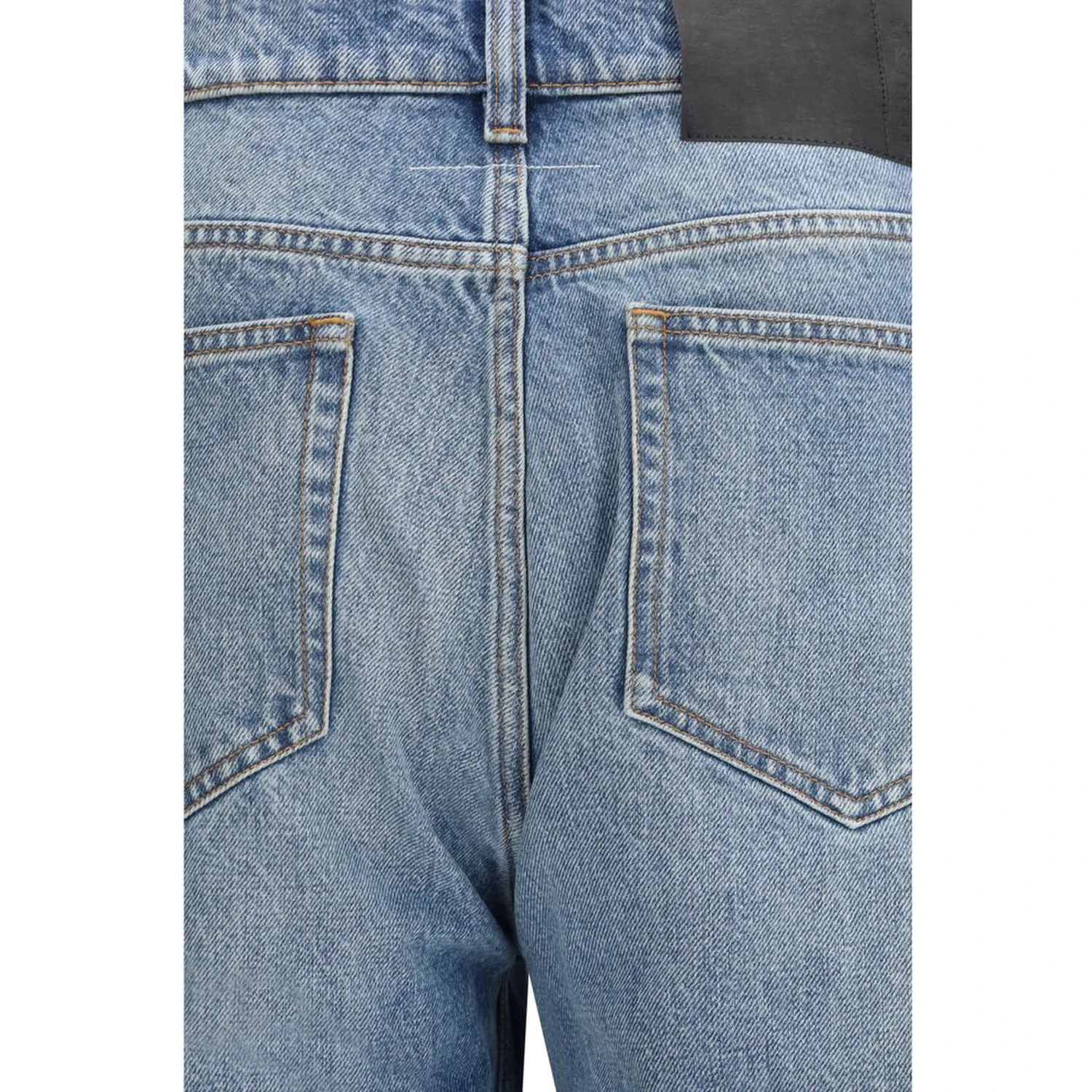 Blue Cotton Jeans Denim
