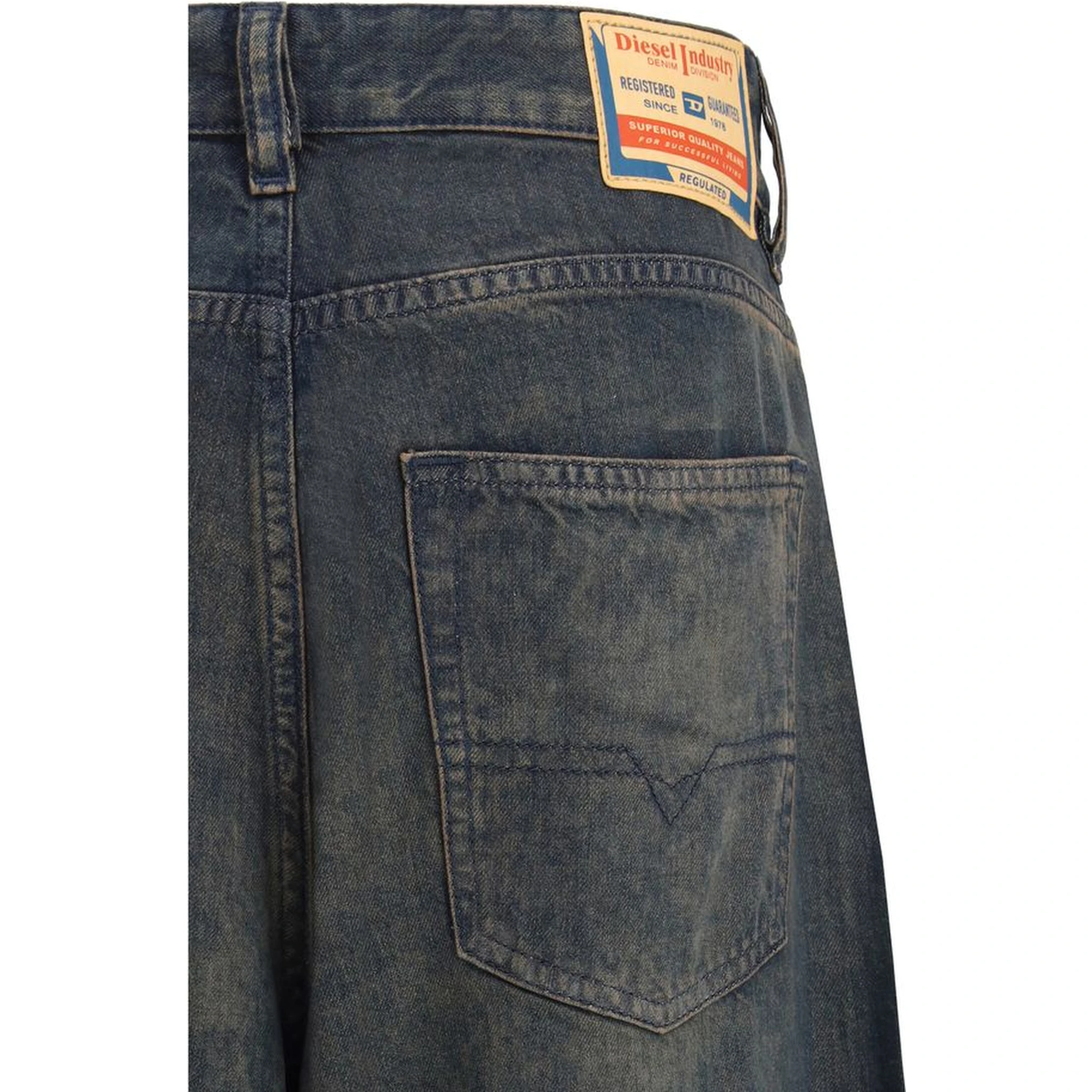 Multicolor Lyocell Relaxed Fit Jeans