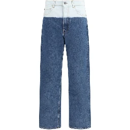 Blue Cotton Jeans Denim