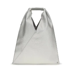 Silver Polyethylene Handbag
