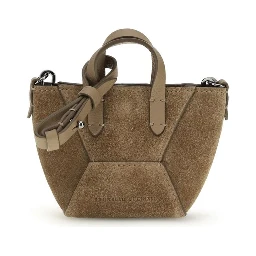 Brown Calf Leather Bos Taurus Shoulder Bag