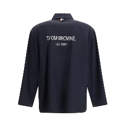 معطف بوليستر أزرق