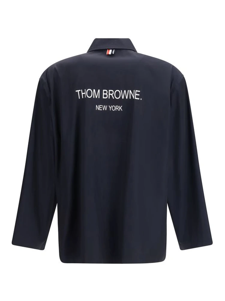 Blue Polyester Coat alternative