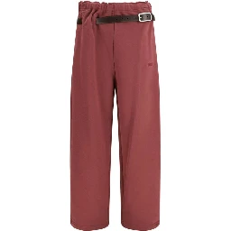 Multicolor Cotton Casual Pants