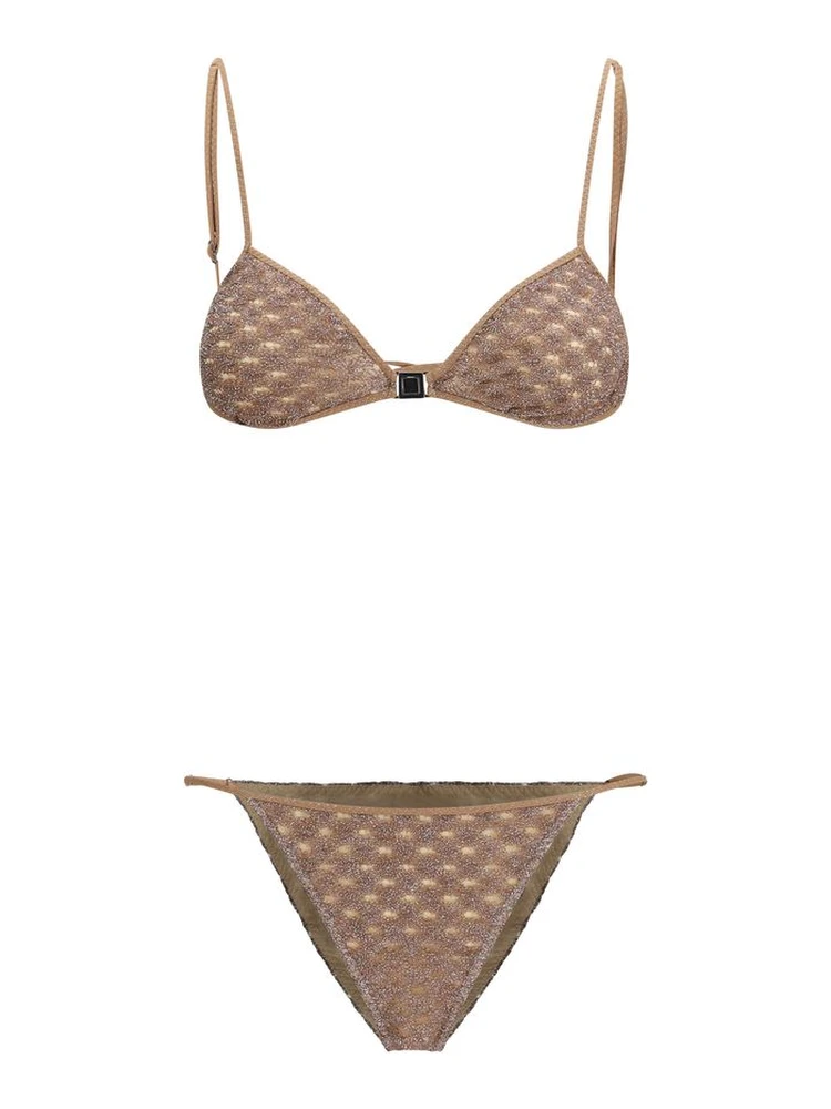 Brown Viscose Bikini