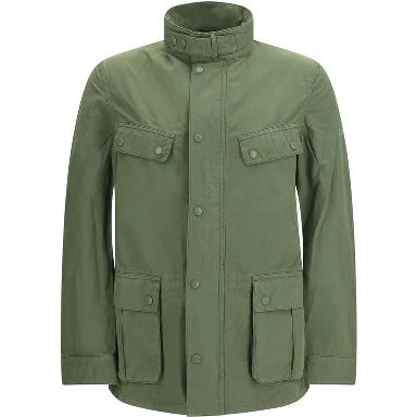 Bicolor Cotton Coat