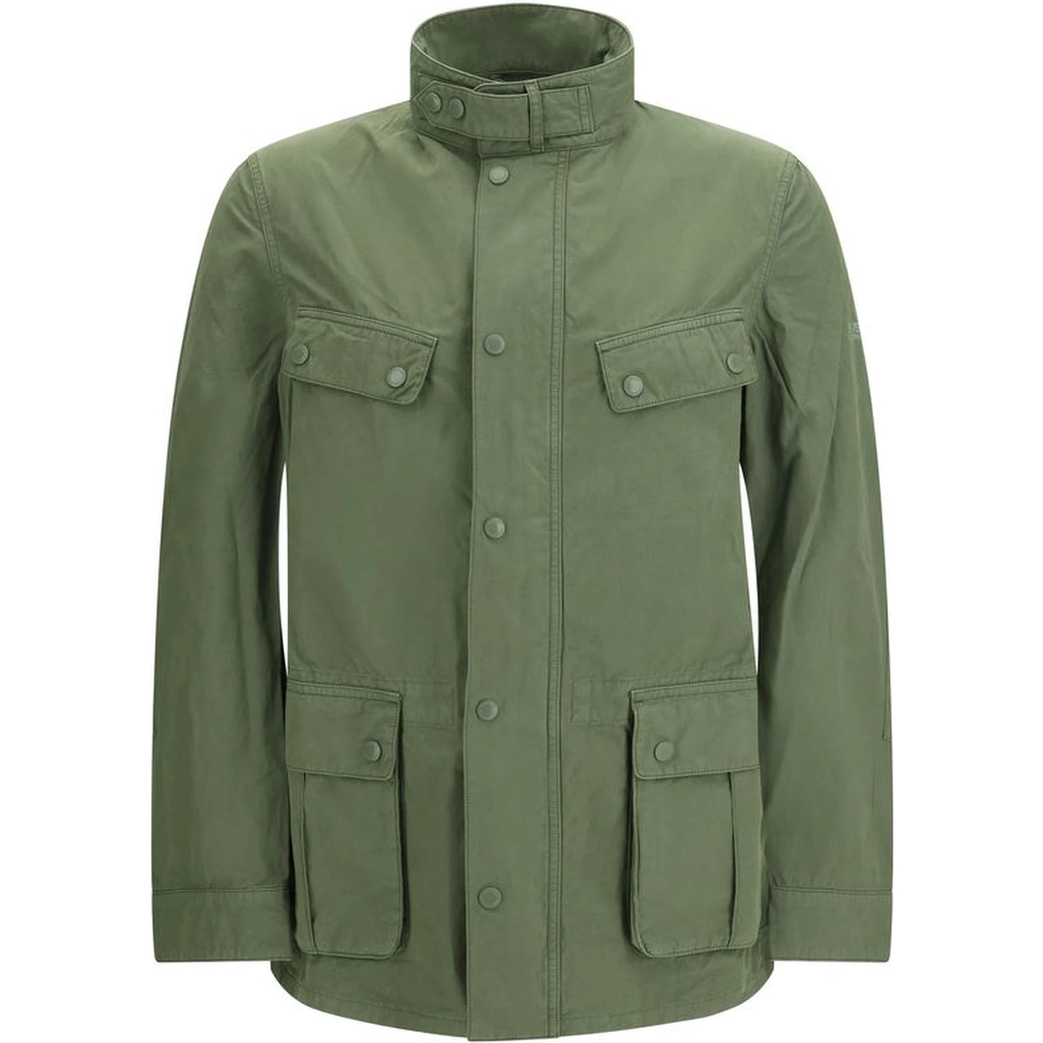 معطف قطني ثنائي اللون