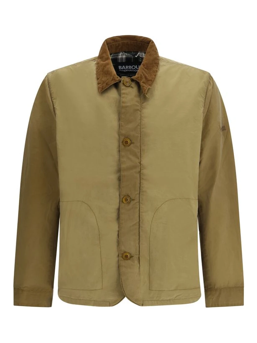 Beige Cotton Coat