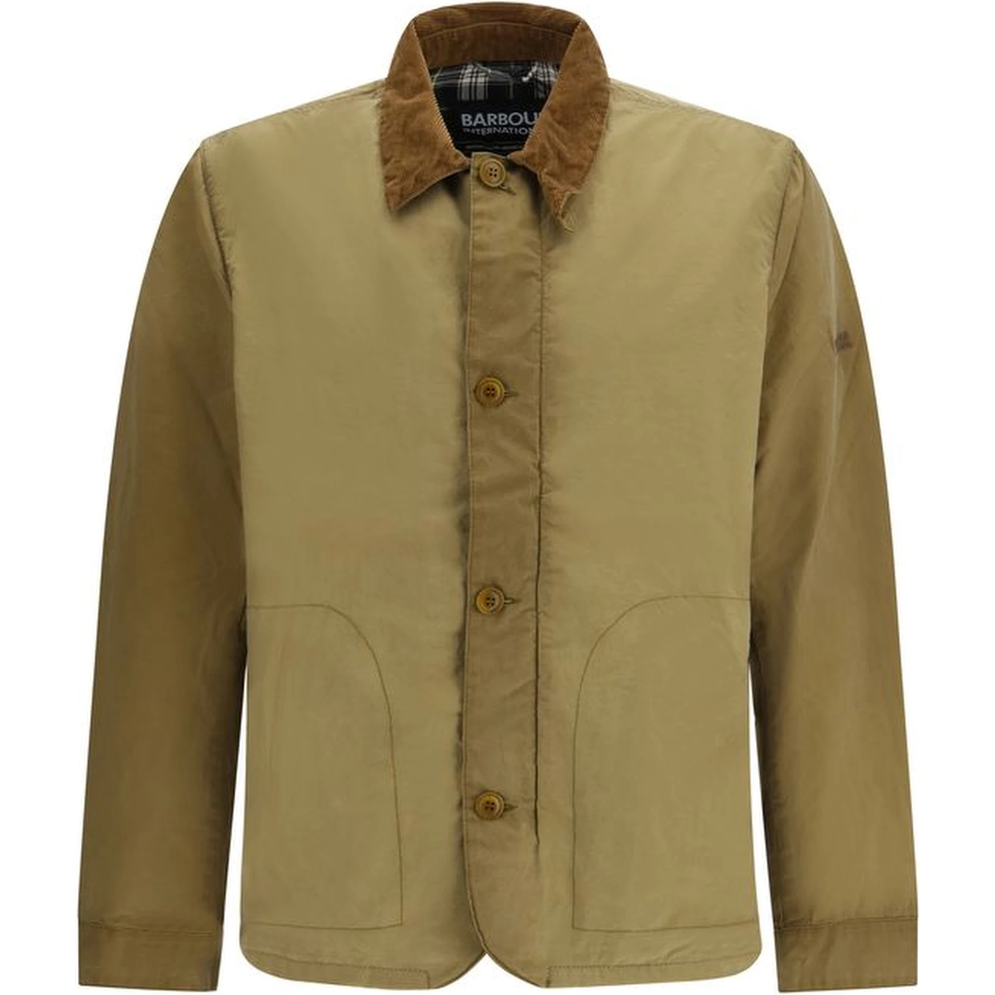 Beige Cotton Coat