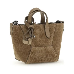Brown Calf Leather Bos Taurus Shoulder Bag