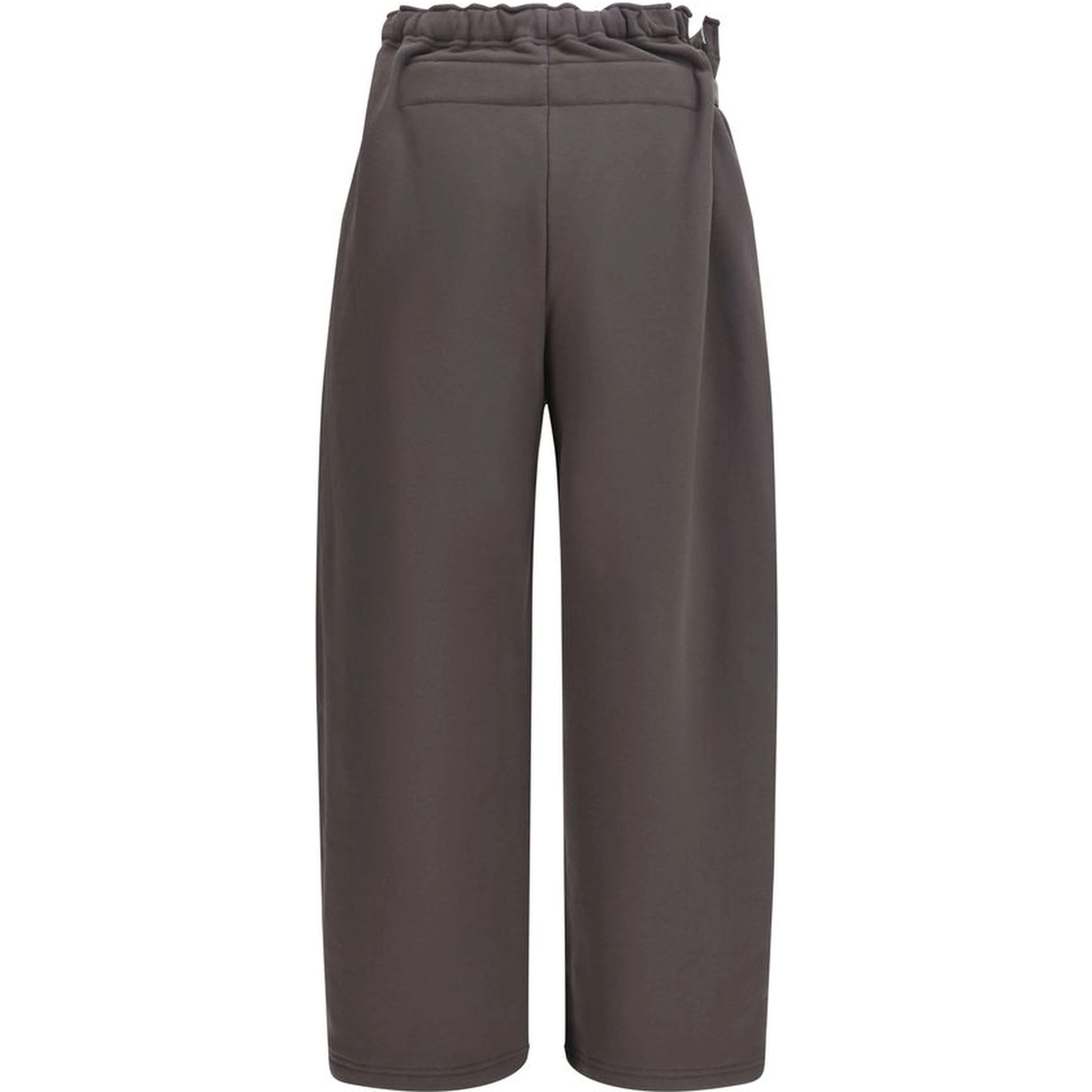 Brown Cotton Athletic Pants