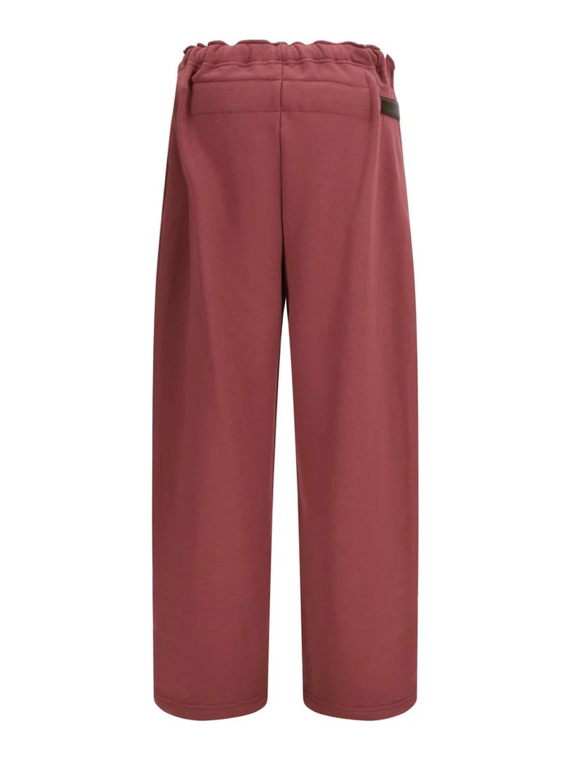 Multicolor Cotton Casual Pants