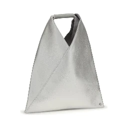 Silver Polyethylene Handbag