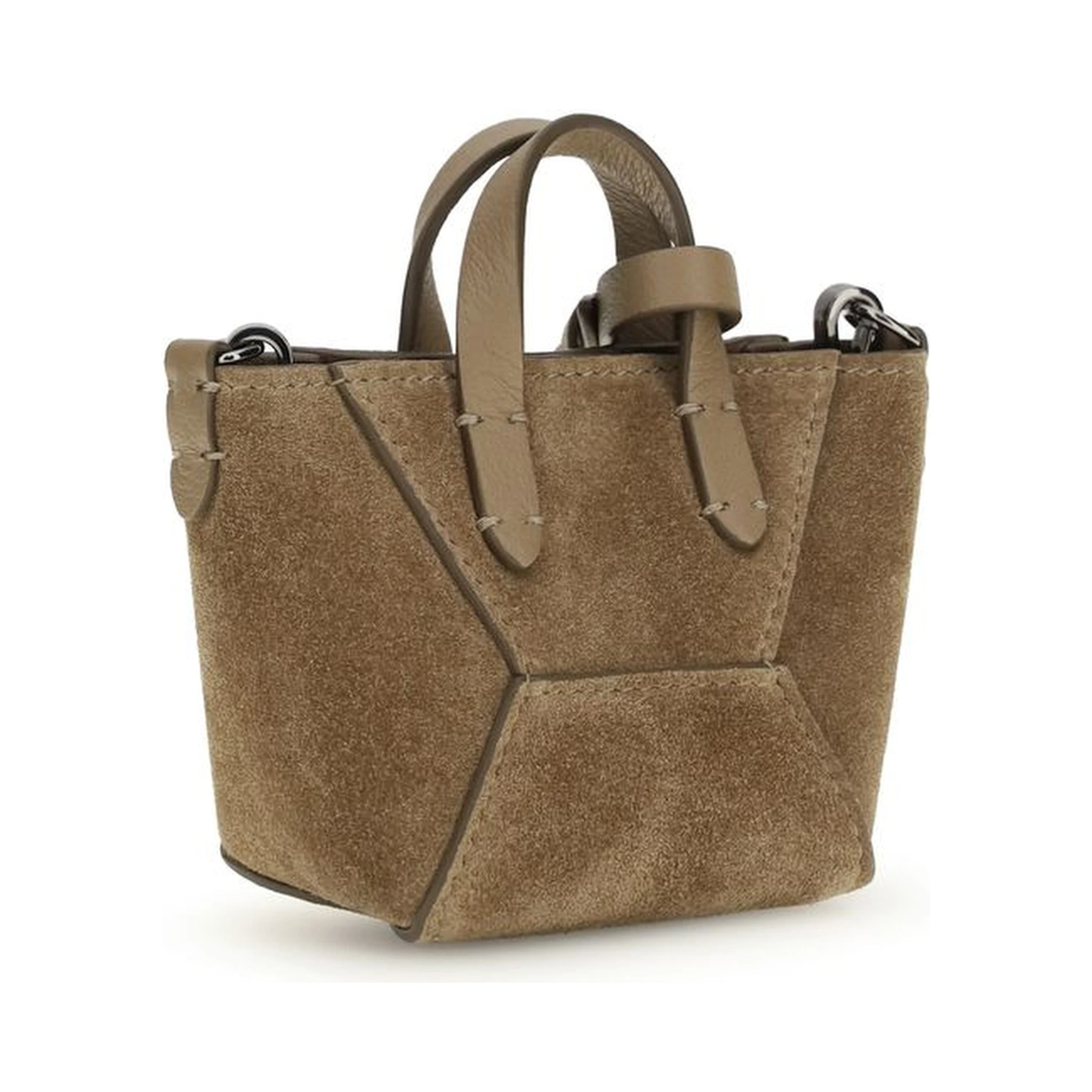 Brown Calf Leather Bos Taurus Shoulder Bag
