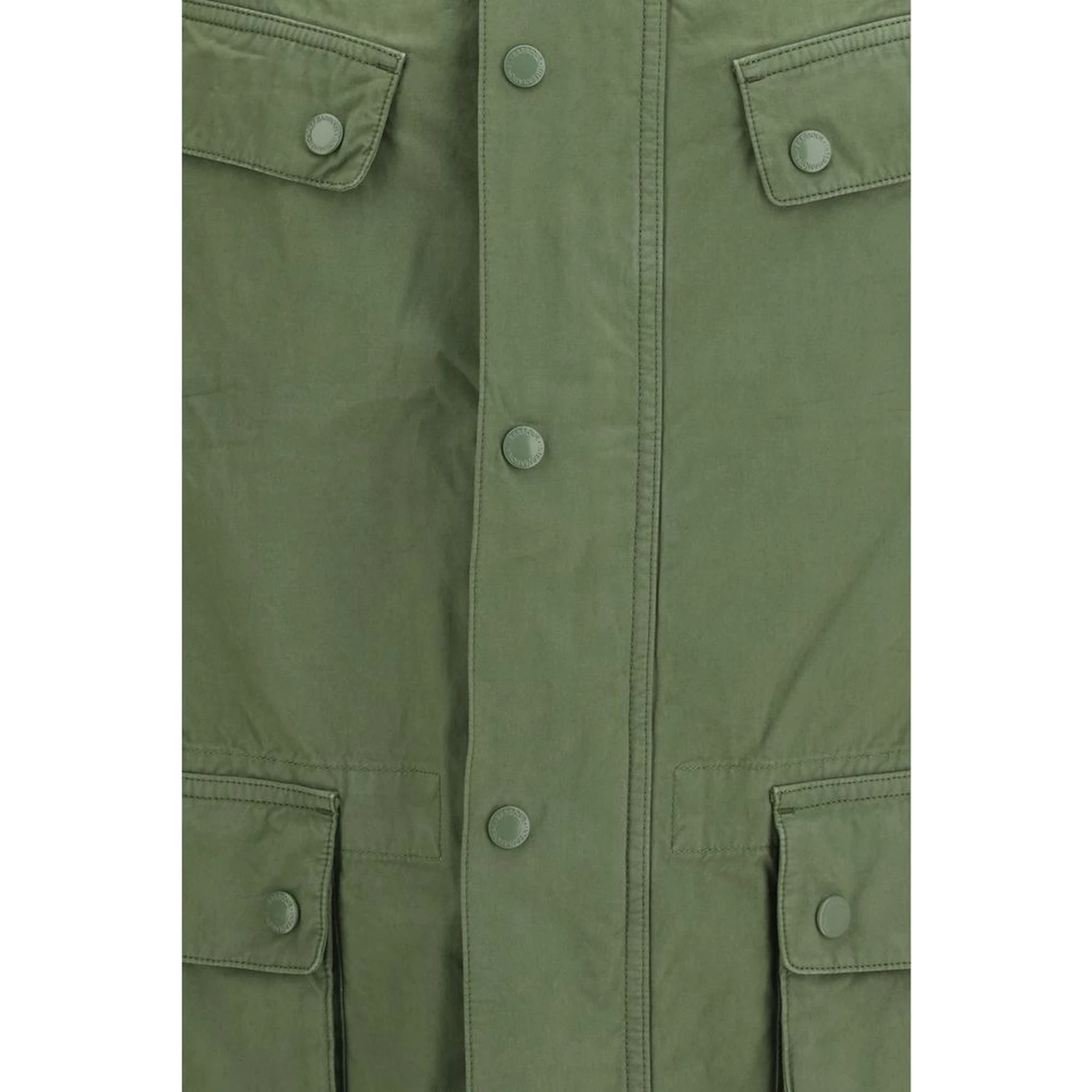 معطف قطني ثنائي اللون