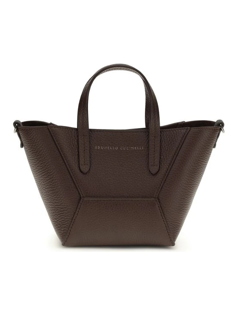 Bordeaux Calf Leather Bos Taurus Shoulder Bag