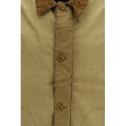 Beige Cotton Coat
