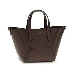 Bordeaux Calf Leather Bos Taurus Shoulder Bag