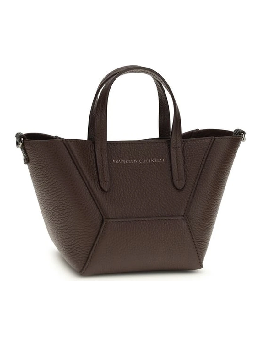 Bordeaux Calf Leather Bos Taurus Shoulder Bag