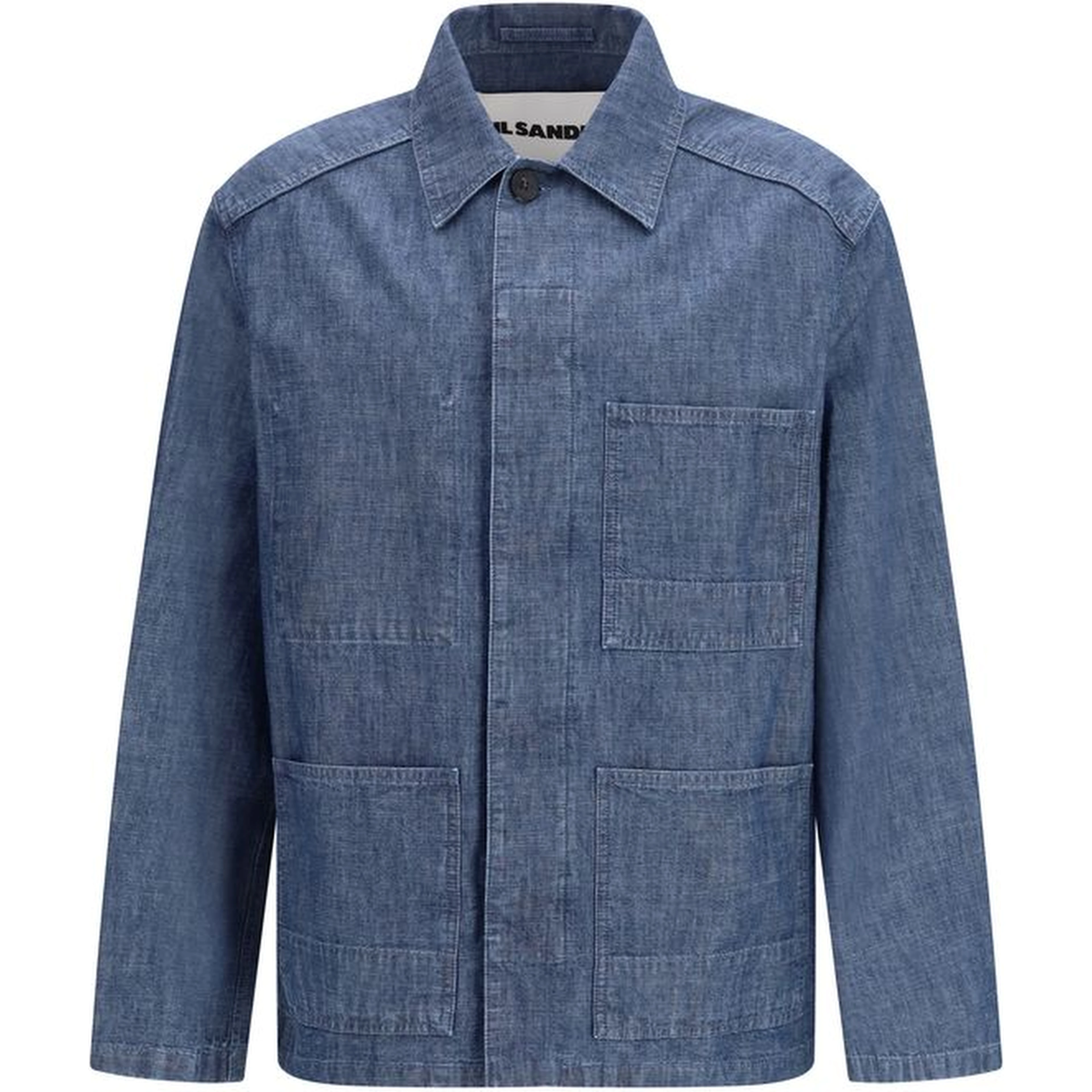 Blue Cotton Denim Jacket