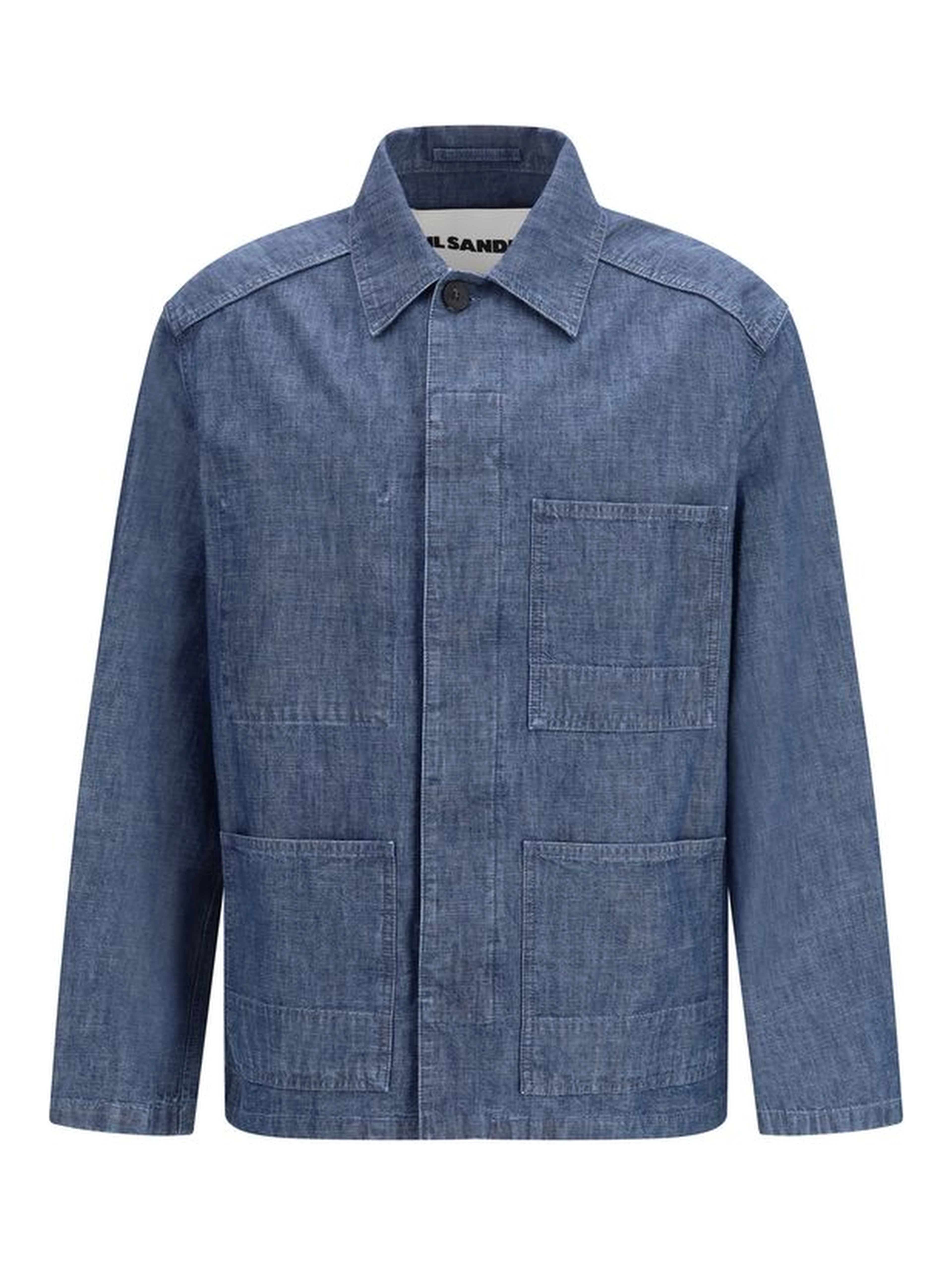 Blue Cotton Denim Jacket