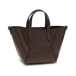 Bordeaux Calf Leather Bos Taurus Shoulder Bag