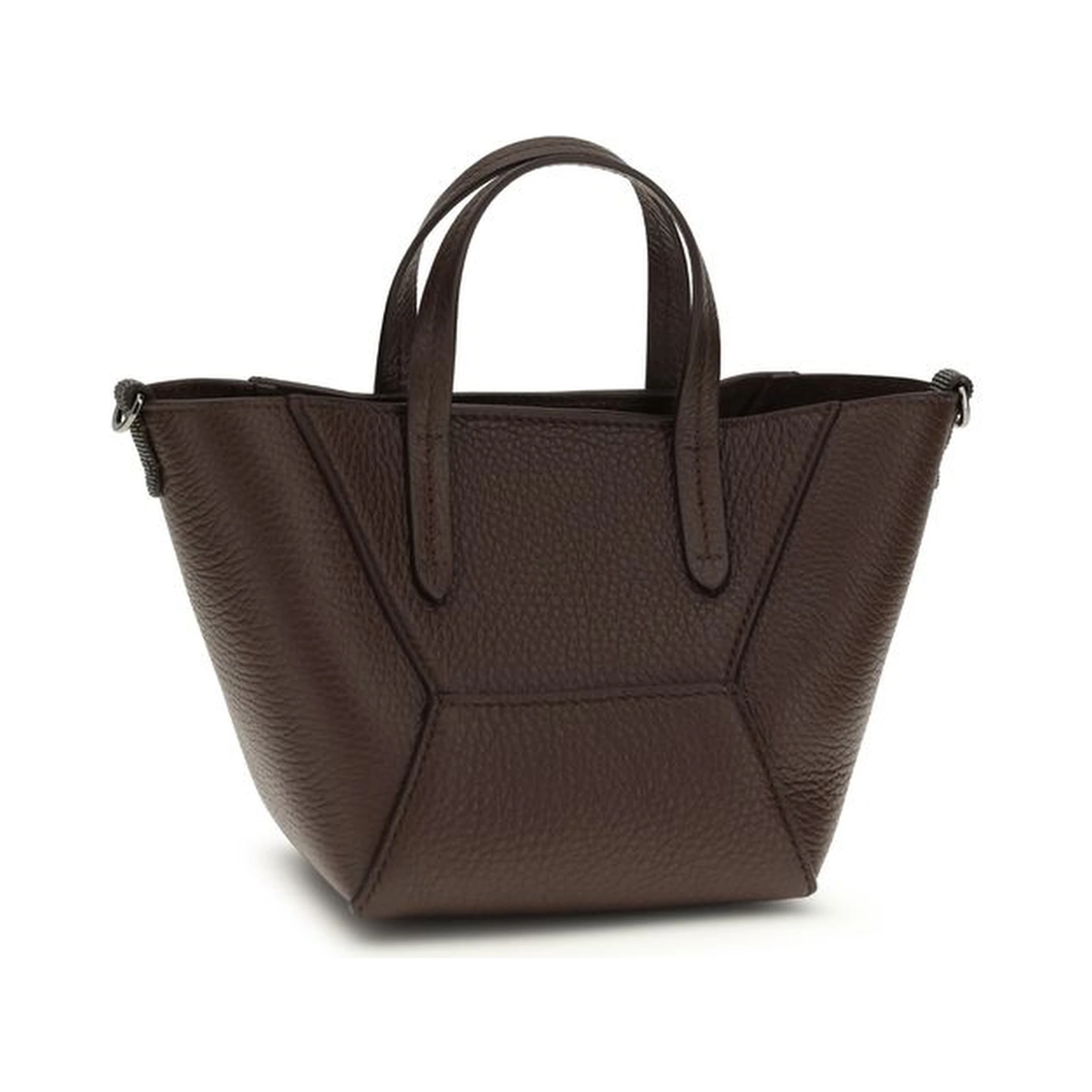 Bordeaux Calf Leather Bos Taurus Shoulder Bag