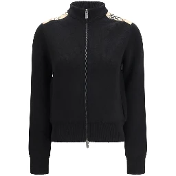 Black Wool Cardigan