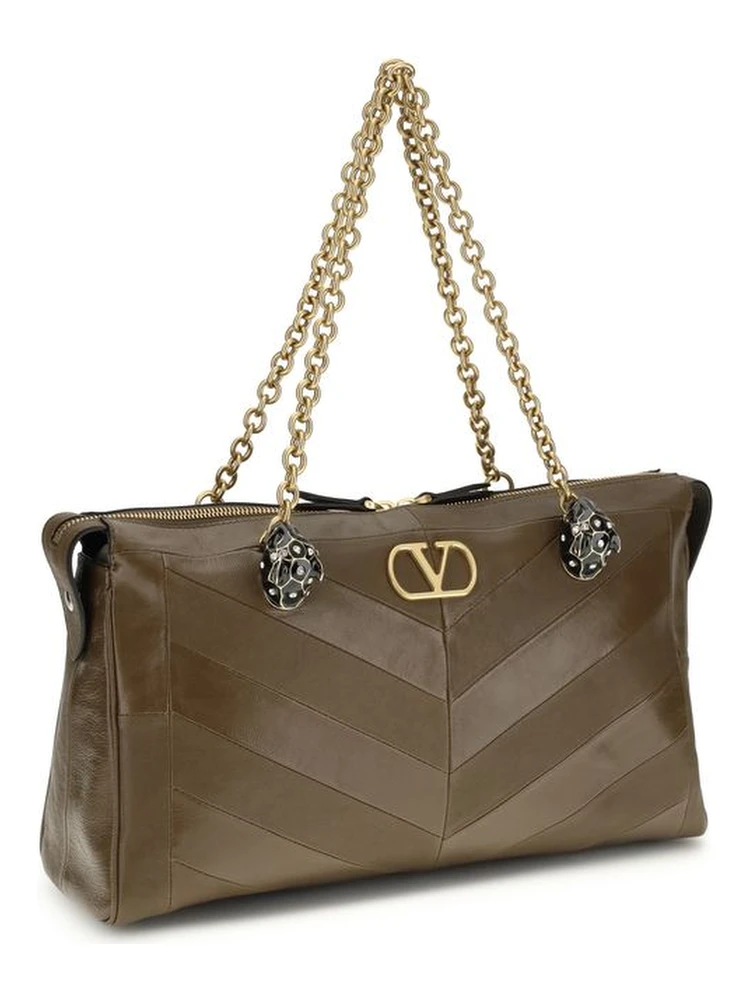 Brown Calf Leather Bos Taurus Shoulder Bag alternative