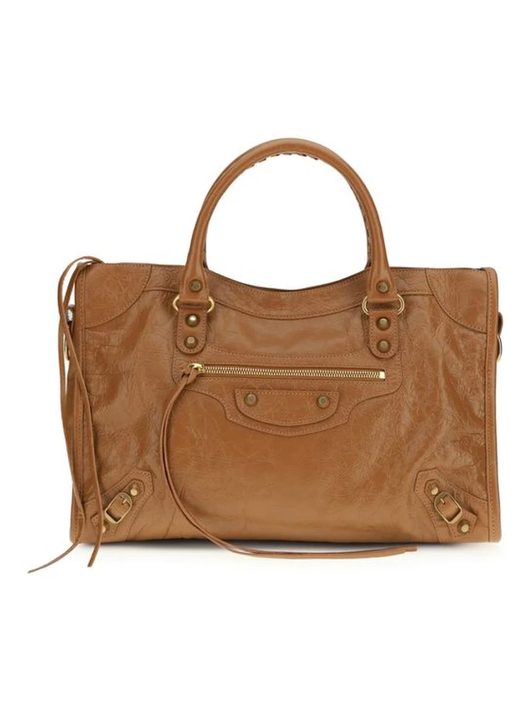 Beige Lamb Ovis Aries Aries Handbag