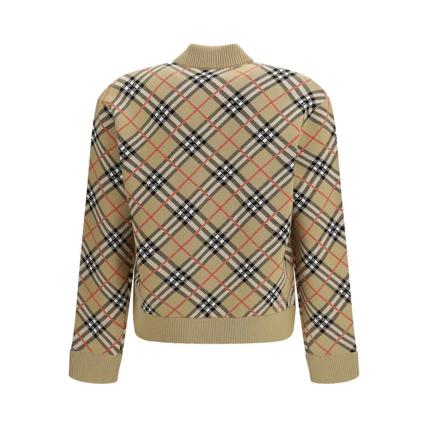 Beige Wool Bomber