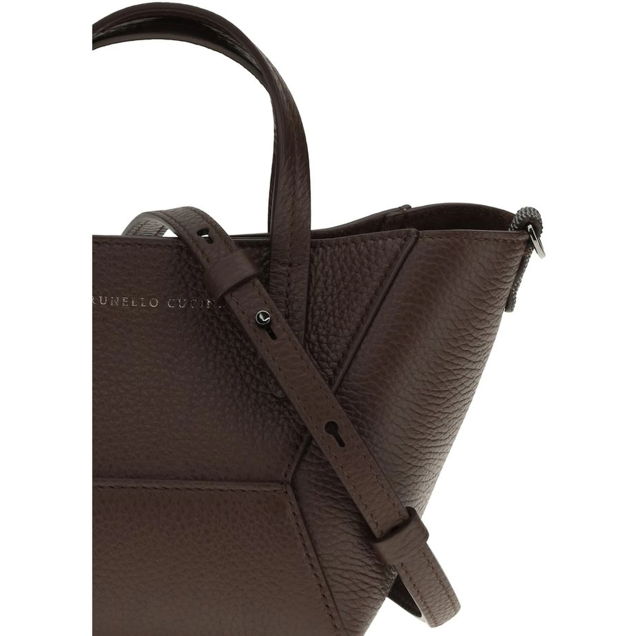 Bordeaux Calf Leather Bos Taurus Shoulder Bag