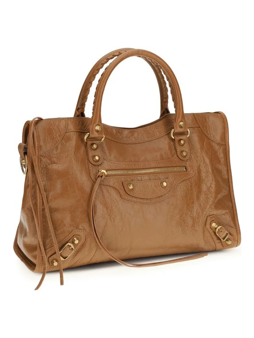 Beige Lamb Ovis Aries Aries Handbag