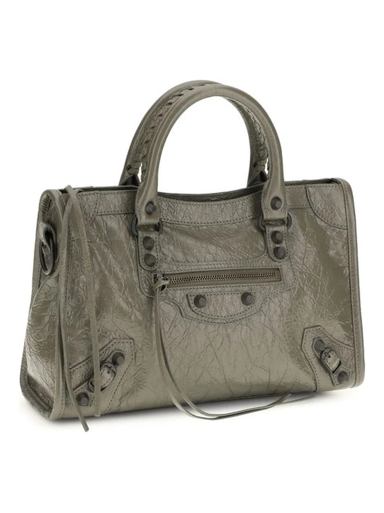 Gray Calf Leather Bos Taurus Shoulder Bag alternative