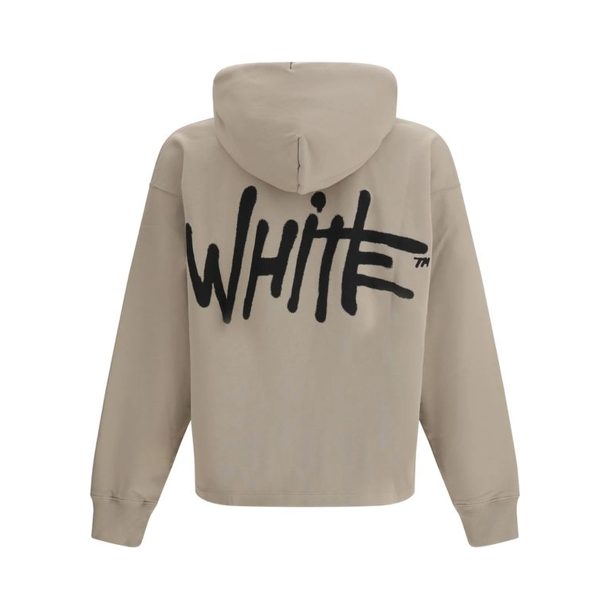 Beige Cotton Sweatshirt