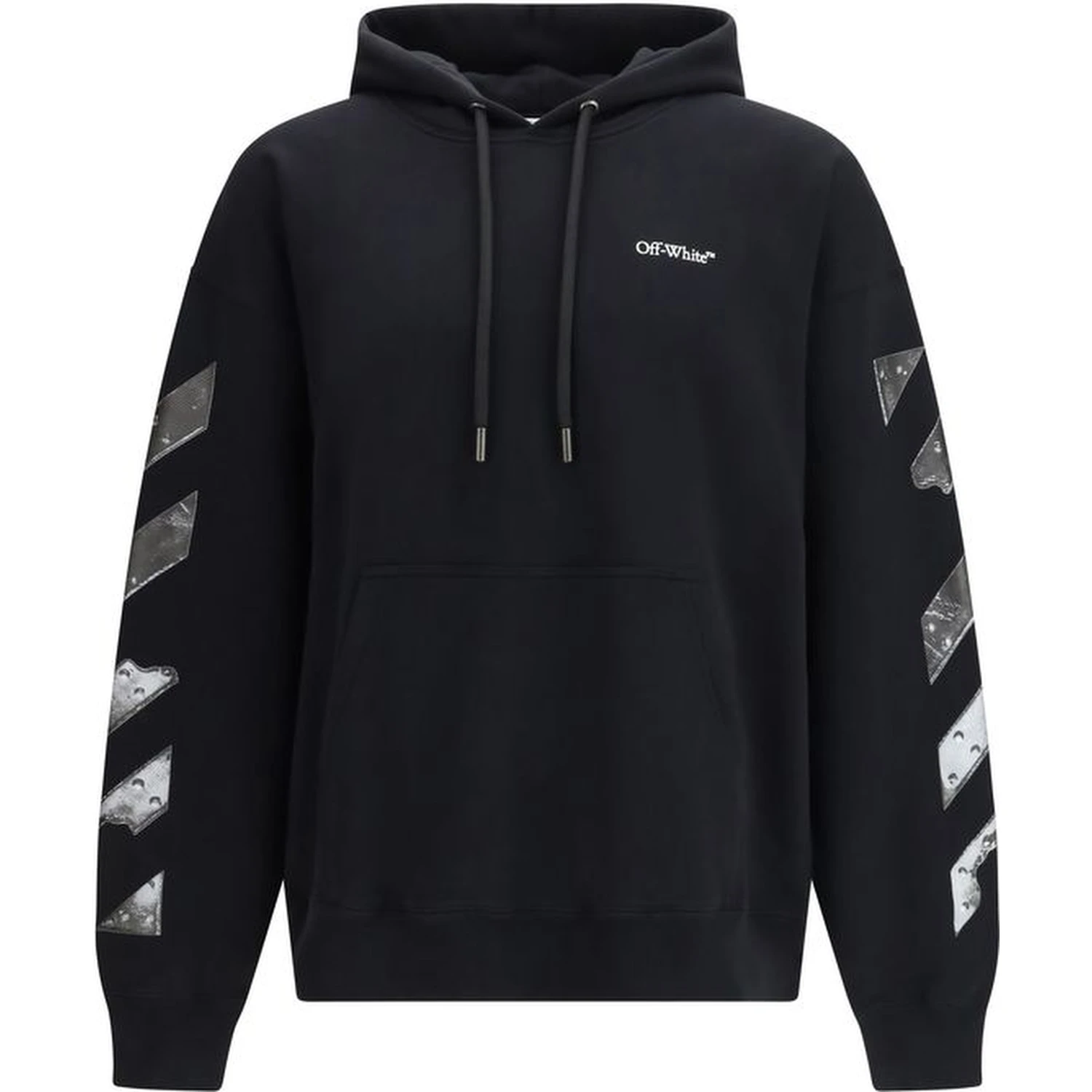 Black Cotton Sweatshirt