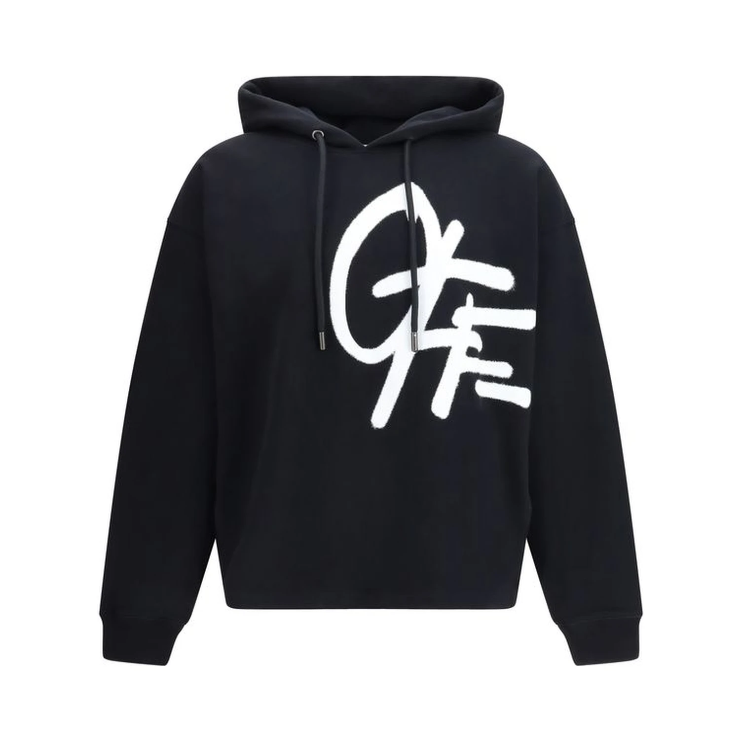 Black Cotton Sweatshirt